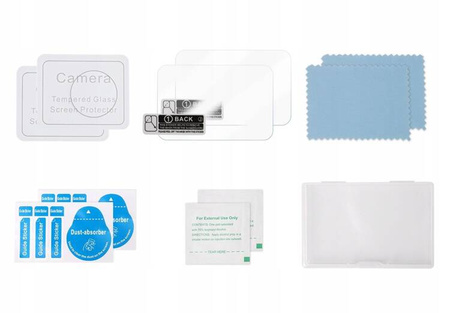 Glass for Lens + Screen 2in1 for Insta360 GO 3 and Action Pod / IST-BHM587-2