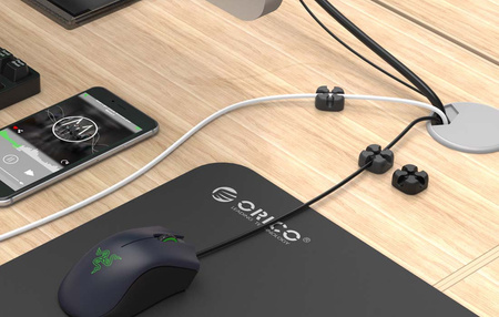 Orico cable holder organizer (gray)