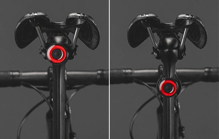 Rockbros Q3 rear bike light (black)