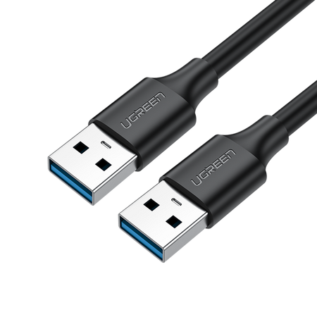 Kabel USB 2.0 A-A UGREEN US102 0.25m (czarny)