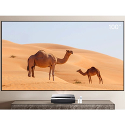 XGIMI AURA + XGIMI TV Stick 4K + Screen ALR 100" | 4K laser projector with built-in Harman/Kardon soundbar + Google TV