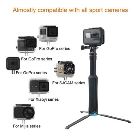 Kijek Selfie Stick / statyw Ruigpro do kamer sportowych