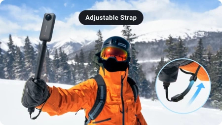 Insta360 Selfie Stick Wrist Strap | opaski na nadgarstek z śrubą 1/4 cala