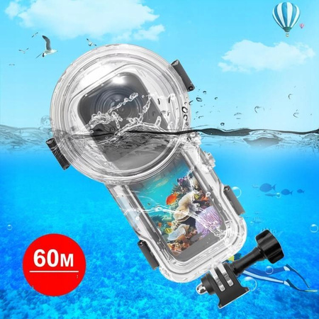 Puluz PU756T | Insta360 X5 Invisible Dive Case | Niewidzialna obudowa | 60m | wodoszczelna