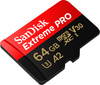 Karta SanDisk Extreme PRO microSDXC 64GB 200/90 MB/s A2 C10 V30 UHS-I U3