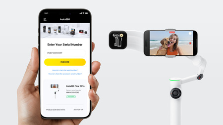 Insta360 FlexiCare do Insta360 Flow 2 Pro - karta fizyczna