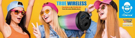 iDance Cyclone 401 - głośnik przenośny 50W + mikrofon