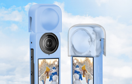 PULUZ Silicone Protective Case for Insta360 X4 (Blue)