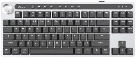 Keyboard Delux KS200D 2.4G+BT wireless mechanical keyboard