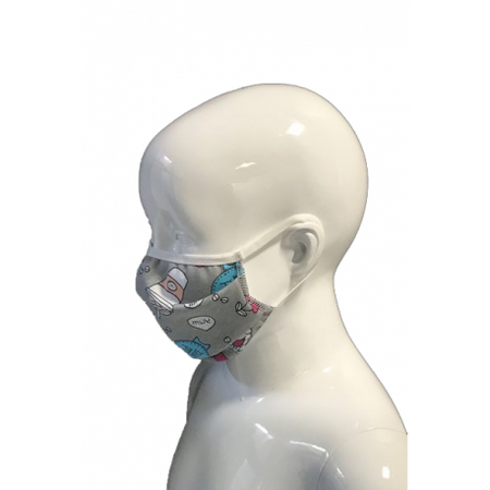 Becker Healthcare B5 - FFP1 protective mask for children with elastic band (random color)