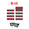 iDance Light Beats LG100 - okulary LED