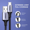 Kabel USB do Micro USB UGREEN QC 3.0 2.4A 2m (czarny)