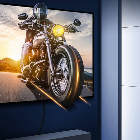 Kabel HDMI 2.1 Baseus High Definition Series, 8K 60Hz, 3D, HDR, 48Gbps, 3m (czarny)