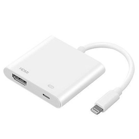 Oryginalny adapter Apple Lightning HDMI AV Digital - podłącz iPhone do projektora XGIMI