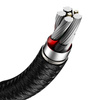 Kabel USB do USB-C Baseus Cafule, 66W, 2m (czarny)