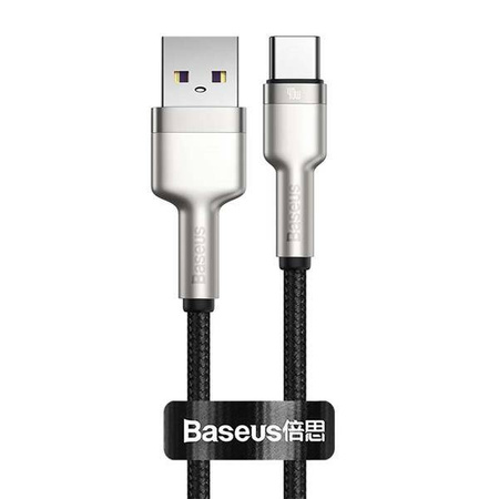 Baseus Cafule USB to USB-C cable, 40W, 0.25M (silver)