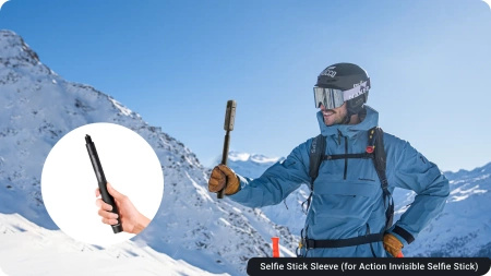 Oryginalna nasadka na rękojeść Insta360 Action Invisible Selfie Stick 100cm