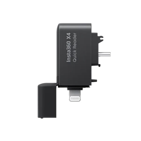 Insta360 X4 Quick Reader | memory reader for the X4 camera with Apple MFI certification