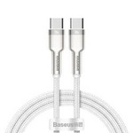 Baseus Cafule USB-C to USB-C cable, 100W, 1m (white)