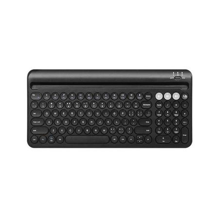 Delux K2212V BT Wireless Keyboard (Black)