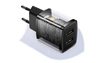Ładowarka sieciowa Baseus Compact Quick Charger, 2x USB, 10.5W (czarna)