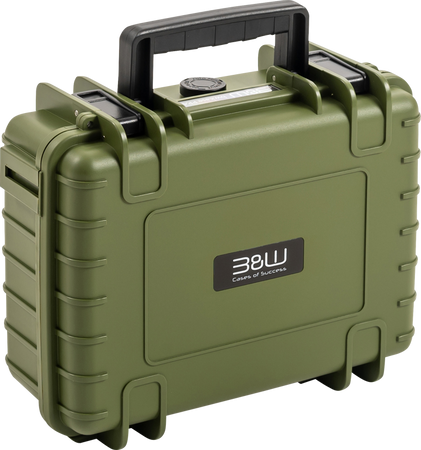 Professional B&W suitcase for each camera