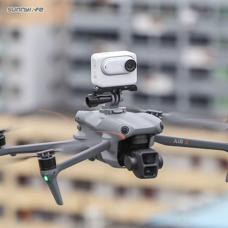 Mocowanie Uchwyt Na Gopro Insta360 Sjcam Xiaomi Gwint 1/4"" Do Dji Air 3 / Gz695