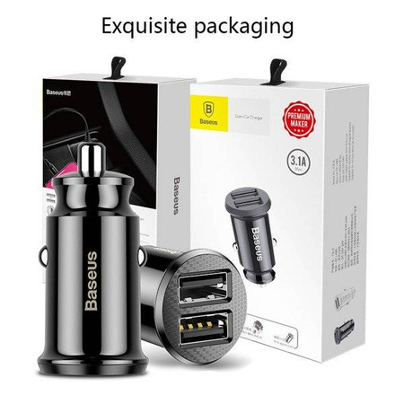 Baseus car charger | 3.1A | 2xUSB | 5V