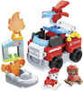 Paw Patrol - Mega Bloks Paw Patrol fire brigade building set with 34 blocks, a play set for children from 3 years of age.