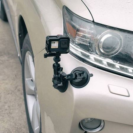 SmallRig 3566 Suction Cup Portable Dual with Camera Mount SC-2K