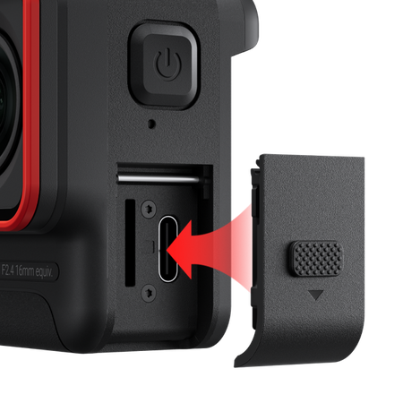 Insta360 Ace Pro USB Cover - original USB-C port cover for the Ace / Ace Pro camera