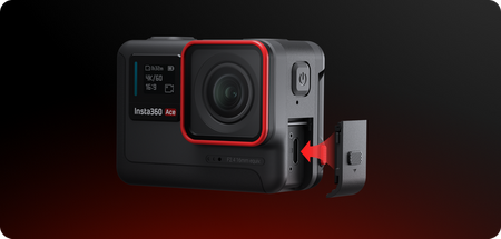 Insta360 Ace Pro USB Cover - original USB-C port cover for the Ace / Ace Pro camera