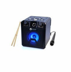 N-Gear Drum Block 420 - Bluetooth speaker with drums and Karaoke microphone
