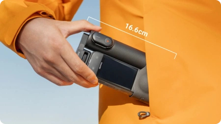 Insta360 Foldable 2-in-1 Selfie Stick (1/4" Mount) | Składany kijek selfie 2 w 1 (mocowanie 1/4")