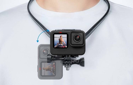 Opaska szyję Telesin z mocowaniem do kamer sportowych (GP-HNB-U1)