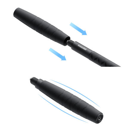 Insta360 85cm Invisible Selfie Stick with Sleeve - 85cm stick with rubber handle