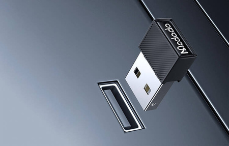 USB Bluetooth 5.1 adapter for PC, Mcdodo OT-1580 (black)