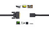 Adapter DVI do HDMI UGREEN 20118, 15cm (czarny)
