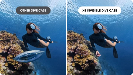 Insta360 X5 Invisible Dive Case | Niewidzialna obudowa | 60m | wodoszczelna