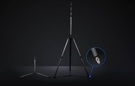 Insta360 Sumo Stand | Profesjonalny, ultralekki, karbonowy statyw 300cm do kamer Insta360 Pro2 oraz Titan