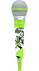 iDance Microphone CLM1 - green wired microphone