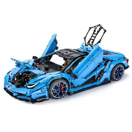 Double Eagle C61041W (Lamborghini Centenario) car model made of blocks