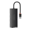Baseus Lite Series 4in1 Hub USB to 4x USB 3.0 25cm (black)