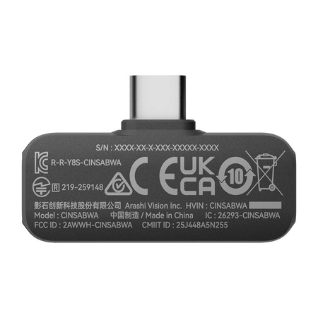 Insta360 Mic Air (1 TX + 1 RX) | Mikrofonu bezprzewodowy z odbiornikiem