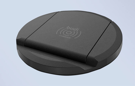 Budi 3200T wireless charger, 15W, (black)