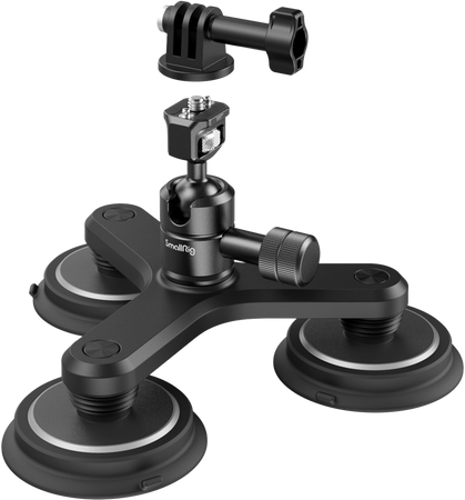 SmallRig 4468 - Triple magnetic suction cup for a sports camera