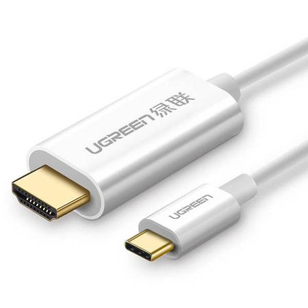 UGREEN MM121 USB-C to HDMI cable, 4K, 1.5m (white)