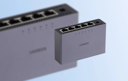 Przełącznik Switch UGREEN CM633 5-portowy GigaBit Ethernet (czarny)