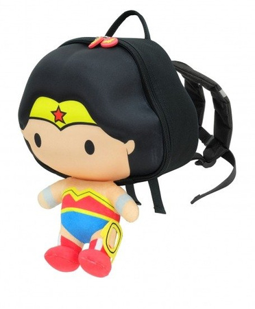 Wonder Woman-EVA - a backpack in the shape of the Wonder Woman heroine