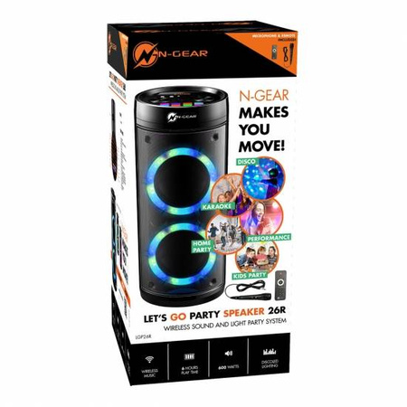 N-Gear Let's Go Party Speaker 26R
